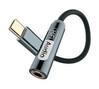 YISH Adattatore USB C Jack 3.5mm：Adattatore Cuffie USB Type C a Jack 3.5mm Compatibile con iPhone 17/16Pro/15 Pro Max/15 Plus Samsung Galaxy S25/S24/S23 Xiaomi 9/8 iPad Pro Google Pixel 8/7