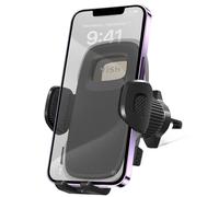YISH Portatelefono da Automobile 360° Rotazione Reggi Telefono Auto Portacellulare Universale [Upgrated Clip e Silicone] Supporto Cellulare Auto per iPhone, Samsung, Google e Sony ecc