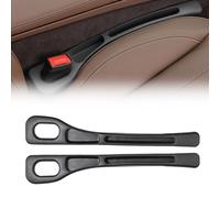 yishao 2 Pezzi Striscia di Riempimento del Divario del Sedile Dell'auto per Audi A1 A3 RS3 A4 A5 A6 A7 RS7 A8 Q3 Q5 Q7 R8 S, Organizer per Interni Auto Evitare la Caduta di Oggetti,Bla-CK