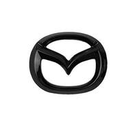 yishao Emblema per Auto per Mazda 3 2004-2011, Logo Adesivo Fregi Stemma per Decorazione Esterna Lettere in Metallo 3D Accessori Lo Styling dell Auto,Bla-CK