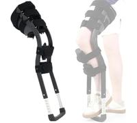 YISHENX Dispositivo Di Supporto per La Deambulazione Su Una Gamba, Assistente Alla Deambulazione, Capacità Di Carico 100 Kg, A Carico Zero, Mani Libere, Universale per Uomo E Donna