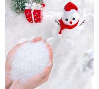 yisight Neve Finta, Neve Artificiale, Fiocchi di Neve Artificiali, Neve Finta per Decorazioni, Neve Artificiale per Albero di Natale, Natale, Feste, FESTIVITÀ (200g)