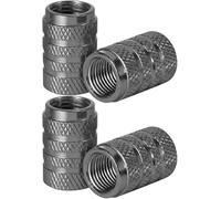 YISIYISAN 4 Pezzi Cappucci Tappi valvole per Alfa Romeo Mito (955) Mito 2008-2018, Accessori Tappi Coprivalvola Pneumatici Stelo Pneumatico,A