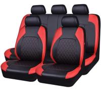 YISIYISAN Coprisedile Auto per Bronco Sport SUV 5-Doors Big Bend/Black Diamond/Outer Banks, Cuscino Copri Protezione Sedili Pelle PU Auto Morbido Traspirante Coprisedili Sedili Completo,Red