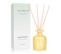 YISOWUH diffusore di oli essenziali-profumatore per ambienti- 1 Pack 100ml BlackBerry Pineapple Olio Essenziale diffusore profumo ambiente con 8 bastoni, profumo di lunga durata per la casa, bagno