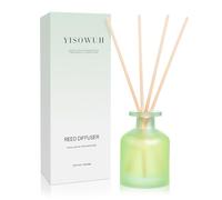 YISOWUH diffusore di oli essenziali-profumatore per ambienti-diffusore profumo ambiente - 1 Pack 100ml Gelsomino Lily con 8 bastoni, profumo di lunga durata per la casa, bagno