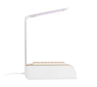 YISSALE Fioriera idroponica, 30,2 x 11,8 x 37,25 cm, sistema di coltivazione idroponica, LED automatico, per piante perenni, fiori, basilico, insalata, rosmarino
