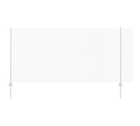 Yisssmeng 1,2 x 10 m Silver Steel Garden Fence Panel Kit with Posts, Modern Outdoor Privacy Screen, Robusto & UV Wire Mesh for Yard, Patio, Dog Barrier, Easy Assembly