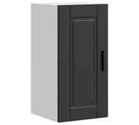Yisssmeng Armadio da cucina Porto nero, 30 x 31 x 60 cm, resistente credenza con molto spazio e pratica porta, design moderno, per cucina, soggiorno, corridoio, camera da letto