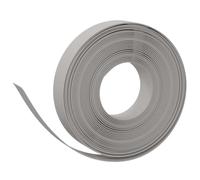 Yisssmeng Bordo per prato, in polietilene, grigio, 25 m x 10 cm | Forma flessibile a rullo per una chiara separazione tra l'erba, l'aiuola e il marciapiede nel giardino anteriore