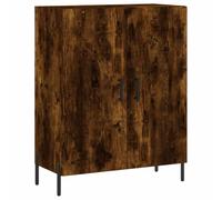 Yisssmeng Credenza per affumicatura, 69,5 x 34 x 90 cm, in legno con piedini in metallo, moderna e compatta, per soggiorno, corridoio, camera da letto