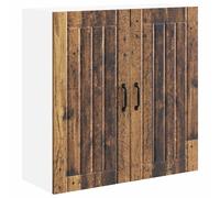 Yisssmeng Frontale per lavastoviglie Lucca effetto legno anticato, 80 x 31 x 80 cm, frontale della cucina in robusto legno, moderno pannello per mobili da cucina, facile da pulire
