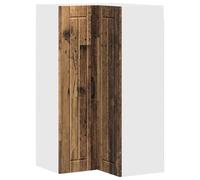 Yisssmeng Frontale per lavastoviglie Lucca effetto legno anticato, pannello frontale decorativo per cucina da incasso, robusto pannello frontale in legno, dimensioni 57 x 57 x 100 cm