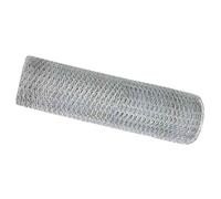 Yisssmeng Hexagon Garden Fence 0,8 x 10 m Argento Galvanized Steel Modern Privacy Screen for Outdoor Patio Yard Lawn Pathway and Pet Area