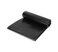 Yisssmeng Libreria divisoria nera 100 x 24 x 124 cm, scaffale in legno dal design moderno con 4 scomparti, struttura robusta per soggiorno, ufficio, camera da letto e corridoio