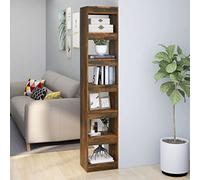 Yisssmeng Libreria per affumicatura, 40 x 30 x 198 cm, in legno con funzione divisorio, design moderno, robusta e miracolosa per soggiorno, corridoio e camera da letto