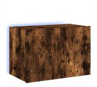 Yisssmeng Lowboard - Armadio per TV, 60 x 35 x 41 cm, con pannello LED RGB, design moderno e durevole, per soggiorno, camera da letto, corridoio