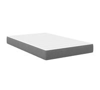Yisssmeng Materasso a molle insacchettate, 120 x 190 cm, altezza 20 cm, colore grigio chiaro, con rivestimento in poliestere, stabile e confortevole, per un sonno riposante e sollievo dalla pressione