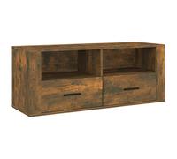 Yisssmeng Mobile per TV a basso consumo, 100 x 35 x 40 cm, in legno di legno, moderno, con spazio per soggiorno, camera da letto, corridoio