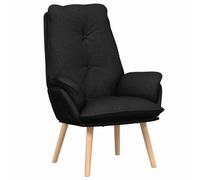 Yisssmeng Poltrona relax per soggiorno, 69 x 74 x 93 cm, in tessuto e compensato con braccioli imbottiti, design moderno, robusta fino a 110 kg, per camera da letto, ufficio