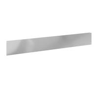 Yisssmeng Recinzione per prato, in acciaio, argento, set da 30 pezzi, 100 x 15 cm