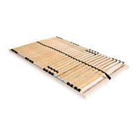 Yisssmeng Rete a doghe in legno di faggio, 100 x 200 cm, a 7 zone, 28 doghe regolabili, per camera da letto, camera dei ragazzi, camera degli ospiti