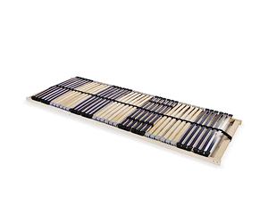 Yisssmeng Rete a doghe in legno di faggio 90 x 200 cm, testa e piede a 7 zone, non regolabile, con 42 doghe di betulla e 6 doghe doppie per un supporto ottimale in camera da letto o camera degli