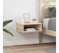 Yisssmeng Set di 2 comodini Sonoma Rovere 40 x 31 x 15 cm in Legno Moderno Side Table con Spazio per Camera da Letto Soggiorno e Corridoio