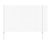 Yisssmeng Silver Steel Garden Fence 1,5 x 10 m Panel Kit with Posts Modern Outdoor Privacy Screen for Yard Patio Balcony Easy Assembly