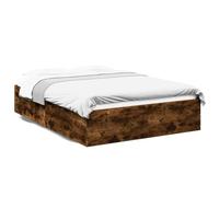Yisssmeng Struttura letto 135 x 190 cm, in legno con rete a doghe, design moderno, robusto e durevole, per camera da letto, camera dei ragazzi e camera degli ospiti