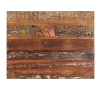 Yisssmeng Tavolo 90 x 70 cm in legno massello vecchio 15 - 16 mm look rustico per gaming desk scrivania tavolino adatto per Living Room Home Office