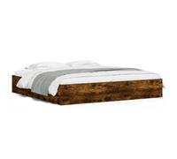Yisssmeng Telaio per letto con cassetti, 180 x 200 cm, in legno dal design moderno, robusto e durevole, con 6 cassetti, per camera da letto, camera degli ospiti
