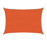 Yisssmeng Tenda da sole 2 x 2,5 m, in HDPE rettangolare, 160 g/m², con occhielli in acciaio inox, protezione dai raggi UV, tessuto resistente alle intemperie, con 4 corde, protezione solare