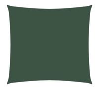 Yisssmeng Tenda da sole 4,5 x 4,5 m, verde scuro, quadrata, Oxford, resistente alle intemperie, protezione UV, materiale robusto per giardino, terrazza, balcone e campeggio