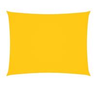 Yisssmeng Tenda da sole 6 x 8 m, colore giallo, rettangolare, Oxford, resistente alle intemperie, protezione UV, design robusto per giardino, terrazza, balcone e campeggio