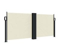 Yisssmeng Tenda da sole laterale allungabile, 100 x 600 cm, resistente alle intemperie, in 100% poliestere con rivestimento in poliuretano, robusto telaio in acciaio, design salvaspazio