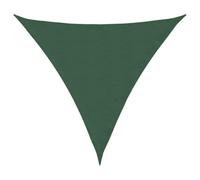 Yisssmeng Tenda da sole triangolare, 5 x 5 x 5 m, in tessuto Oxford, per giardino, terrazza, balcone e attività all'aperto, tettuccio parasole con corde di fissaggio