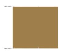 Yisssmeng Tenda da sole verticale, beige, 60 x 600 cm, Oxford, resistente alle intemperie, per balcone, giardino, salvaspazio, per terrazza, balcone e giardino d'inverno