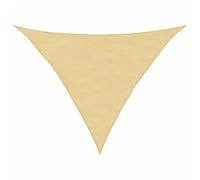 Yisssmeng Tenda parasole, 2,5 x 2,5 x 3,5 m, triangolare, in poliestere Oxford resistente alle intemperie, con protezione UV, salvaspazio, per giardino, terrazza, balcone e campeggio