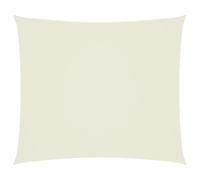 Yisssmeng Tenda parasole rettangolare, 2,5 x 3 m, color crema, Oxford, resistente alle intemperie, resistente alle intemperie, per giardino, terrazza, balcone, design moderno, robusta e durevole
