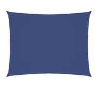 Yisssmeng Tenda parasole rettangolare, 3 x 6 m, blu, in tessuto Oxford resistente alle intemperie, con protezione UV e fissaggio in acciaio inox, per giardino, terrazza, balcone e campeggio