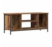 Yisssmeng Vecchia TV Lowboard 102 × 35 × 45 cm, materiale in legno, 1 ripiano minimalista per soggiorno e camera da letto