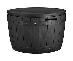 YITAHOME 127L Grande Baule da Giardino in Resina, Baule da Giardino per Mobili da, da, Cuscini da Esterno