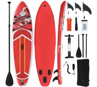 YITAHOME 320 cm Stand Up Paddle Board gonfiabile, set Premium SUP con pagaia in alluminio, zaino portatile, leash di sicurezza e pompa a mano, portata fino a 200 kg, materiale in PVC con struttura a