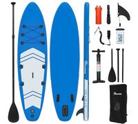 YITAHOME 320 cm Stand Up Paddle Board gonfiabile, set Premium SUP con pagaia in alluminio, zaino portatile, leash di sicurezza e pompa a mano, portata fino a 200 kg, materiale in PVC con struttura a