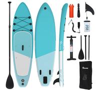 YITAHOME 320 cm Stand Up Paddle Board gonfiabile, set Premium SUP con pagaia in alluminio, zaino portatile, leash di sicurezza e pompa a mano, portata fino a 200 kg, materiale in PVC con struttura a