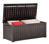 YITAHOME 450L Baule da Esterno per Esterni, Grande Baule da Giardino in Resina per Patio Forniture, Cuscini da Esterno, Attrezzi da Giardino
