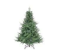 YITAHOME Albero di Natale Artificiale Premium 152 cm, ca. 450 Punte in PE Stampato a Iniezione & PVC, Albero di Natale Realistico con Supporto in Metallo & Telaio Pieghevole, 152 x Φ75 cm