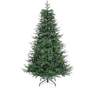 YITAHOME Albero di Natale Artificiale Premium 212 cm, ca. 1100 Punte in PE Stampato a Iniezione & PVC, Albero di Natale Realistico con Supporto in Metallo & Telaio Pieghevole, 212 x Φ105 cm