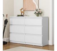 YITAHOME Cassettiera, Bianco, 100 x 30 x 70 cm